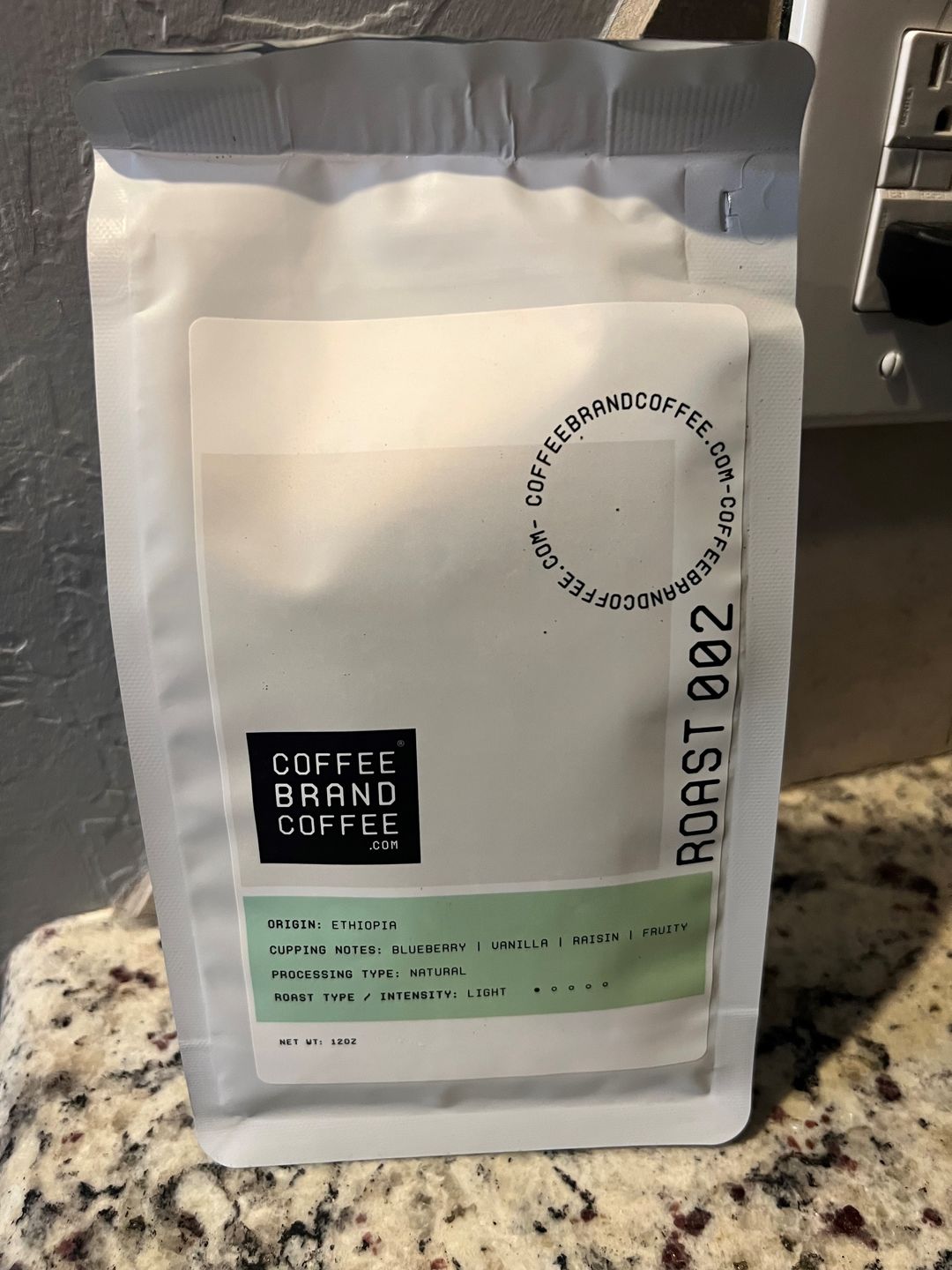 Customer photo review of Ethiopian Light Roast Coffee