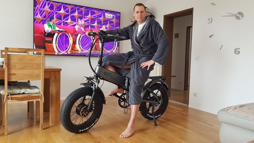 Customer photo review of CMACEWHEEL RX20 Max 750Wx2 20" Fat Bike Dual Motor Foldable E-Mountain Bike 17Ah 45km/h 110km