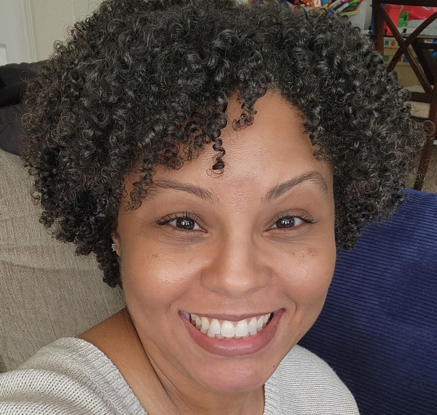 Customer photo review of SET IT OFF TEXTURE FOAMING MOUSSE (NEW PRODUCT)