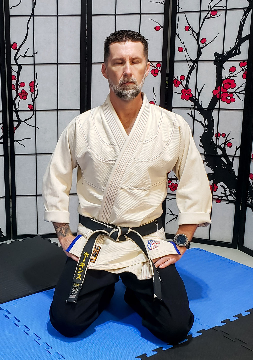Customer photo review of Jaguar Organo  - Custom Name and Logo Brazilian Jiu Jitsu BJJ Kimono Uniform Gi