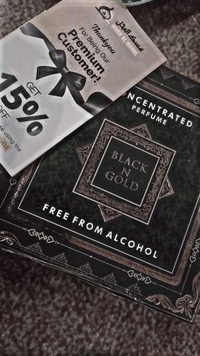 Customer photo review of Black N Gold | Premium Attars | 12ml