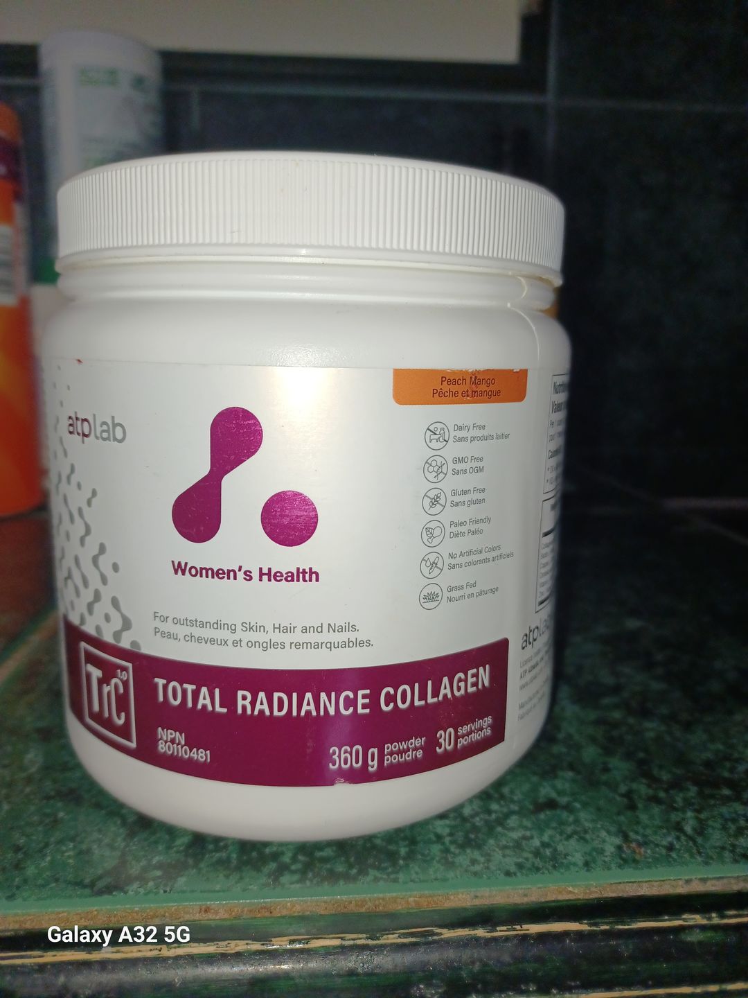 Customer photo review of ATP Lab - Total Radiance Collagen 360g