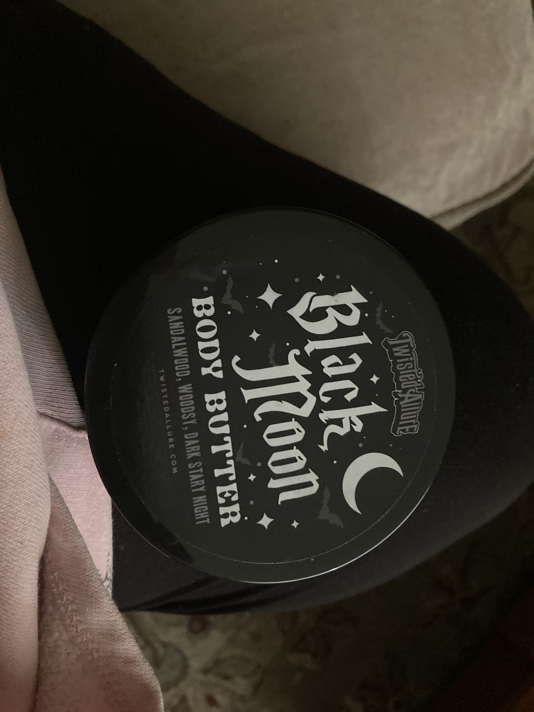 Customer photo review of Black Moon  Body Butter