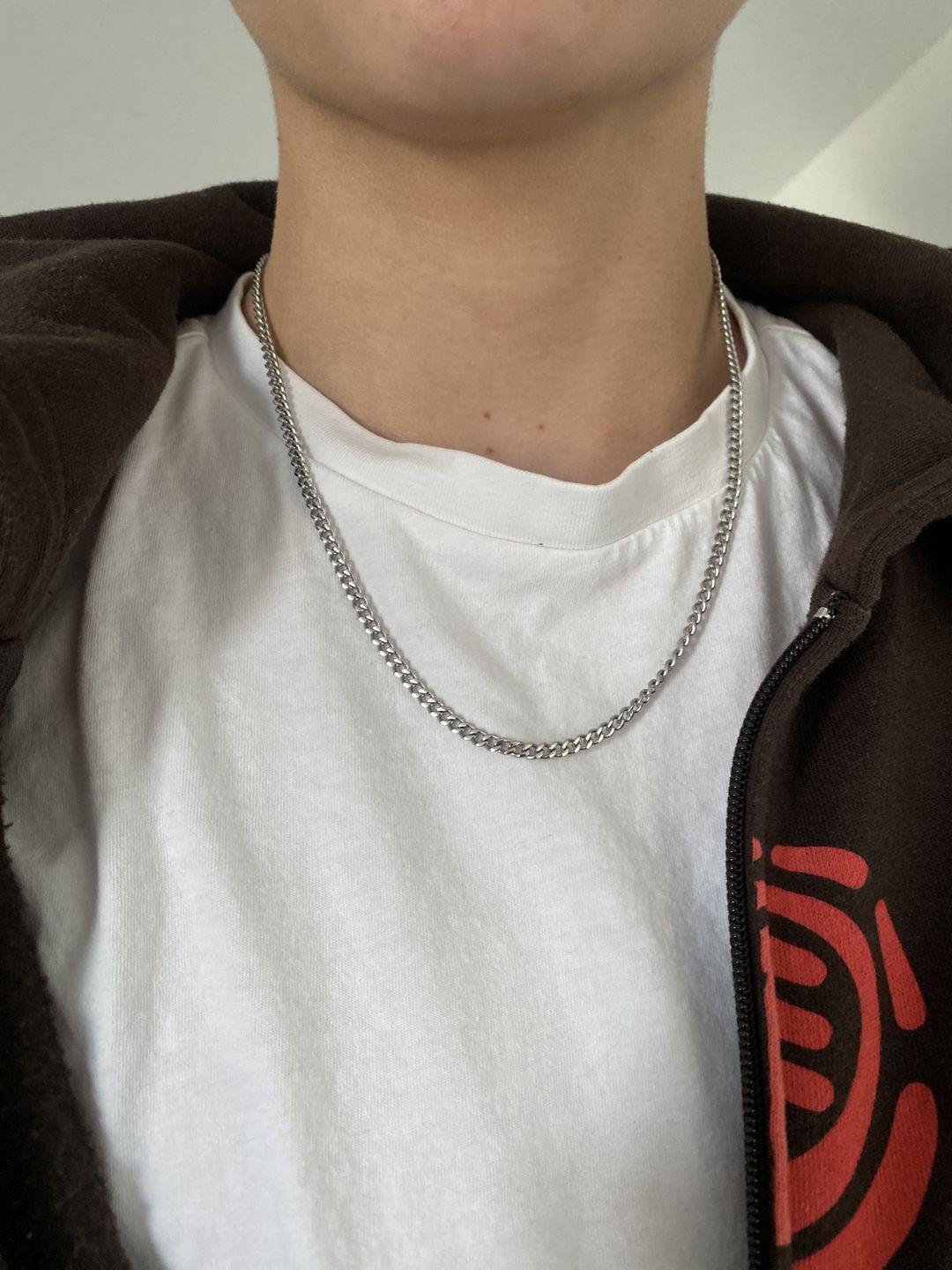 Customer photo review of 3.5mm Cuban Link Chain
