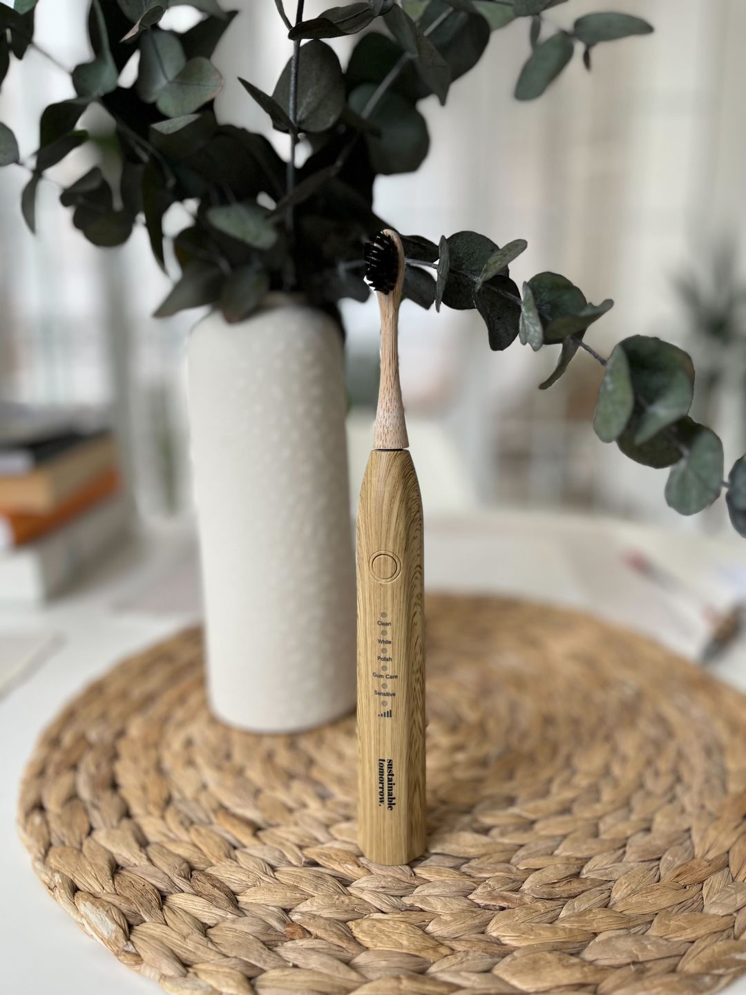 Customer photo review of Bamboo Electric Toothbrush