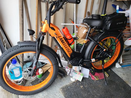 Customer photo review of Lankeleisi MG600 Plus 1000W 26" Fat Bike E-Mountain Bike 40km/h 150km 20Ah Samsung Battery
