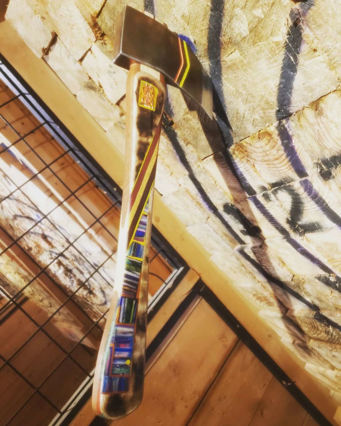 Customer photo review of The Corporal Throwing Axe