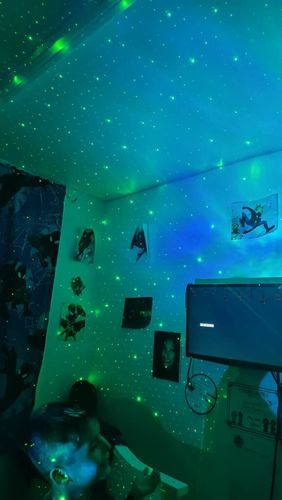 Customer photo review of Astronaut Galaxy Projector