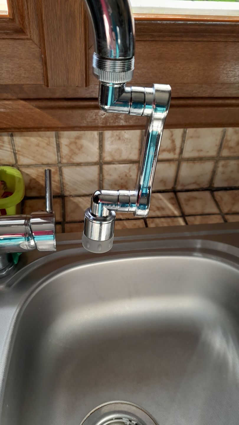 Customer photo review of Extension de Robinet Rotative (Universelle)