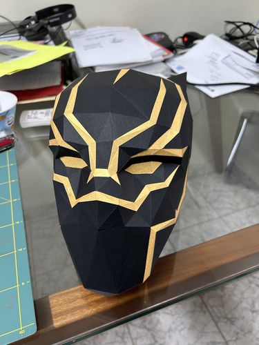 Customer photo review of Patrons Masque Black Panther (pdf)