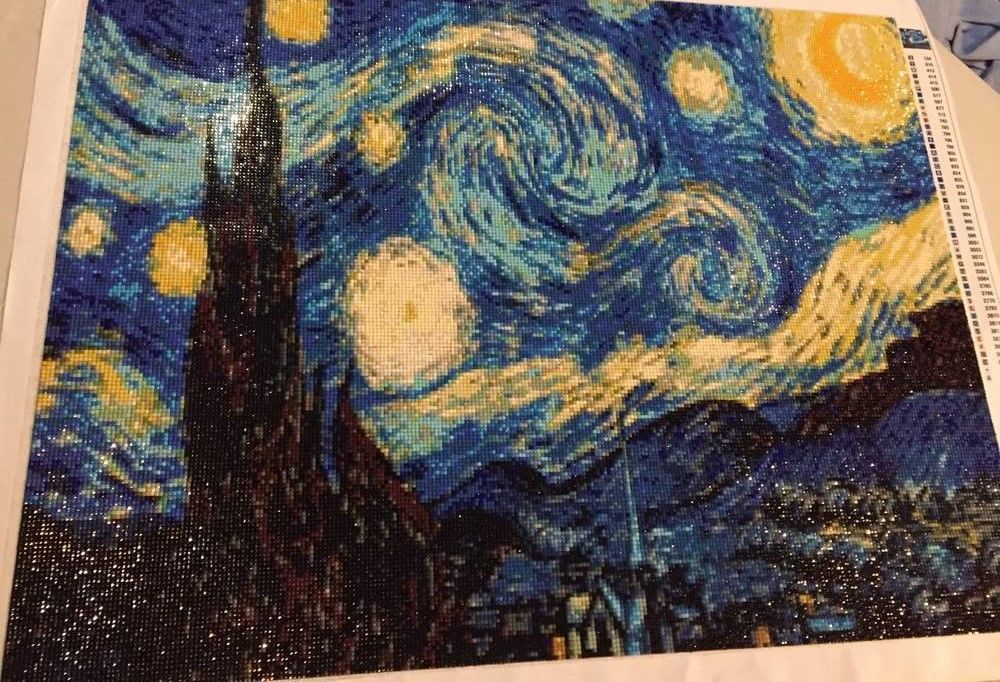 Customer photo review of La nuit étoilée Van Gogh