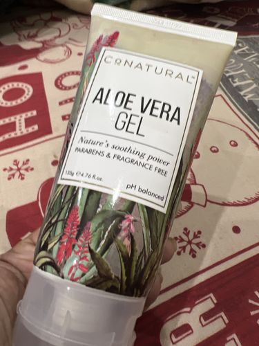 Customer photo review of Organic Aloe Vera Gel