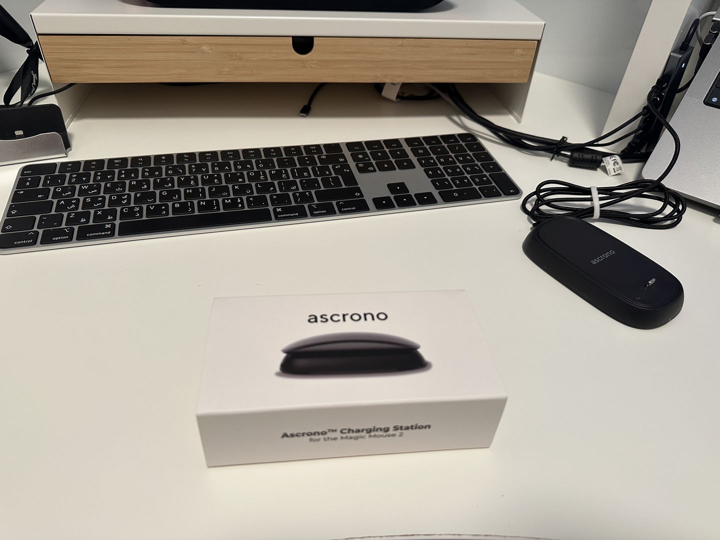 Customer photo review of Magic Mouse 2 Charger