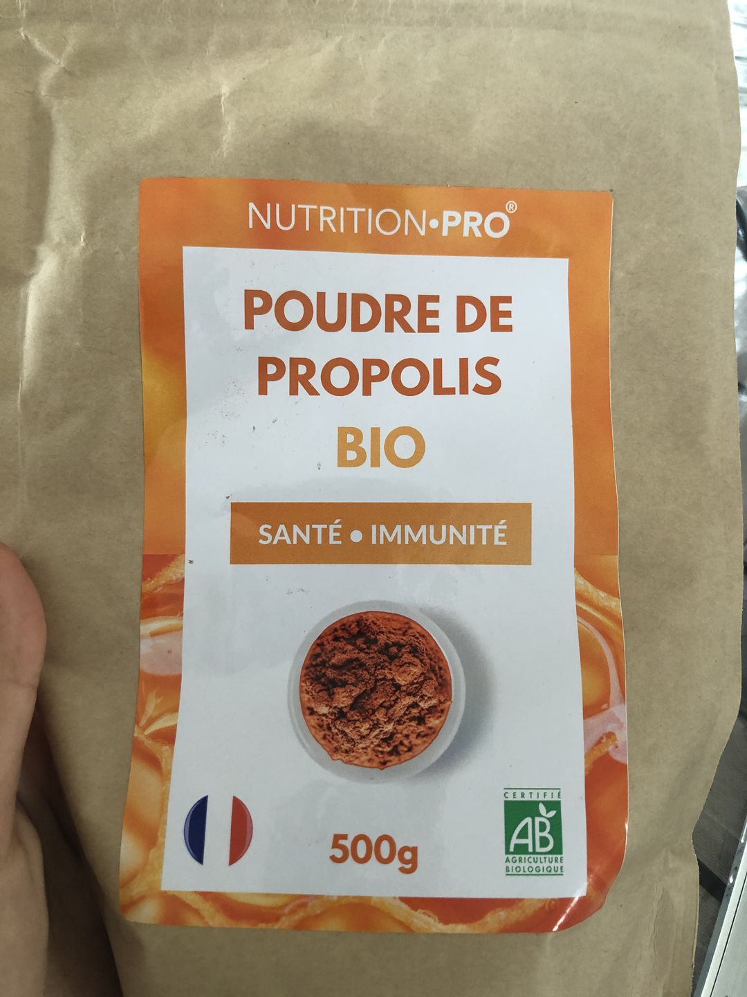 Customer photo review of PROPOLIS BIO (EN POUDRE)