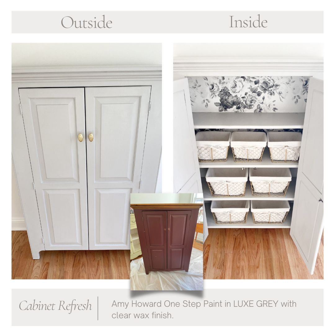 Customer photo review of Luxe Grey - One Step Paint