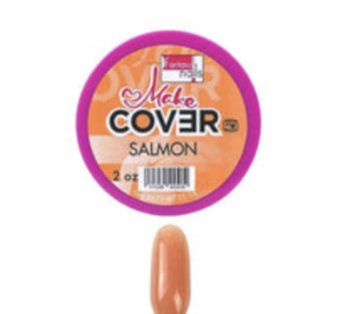 Customer photo review of Acrílico Make Cover Salmón 2 oz Fantasy Nails