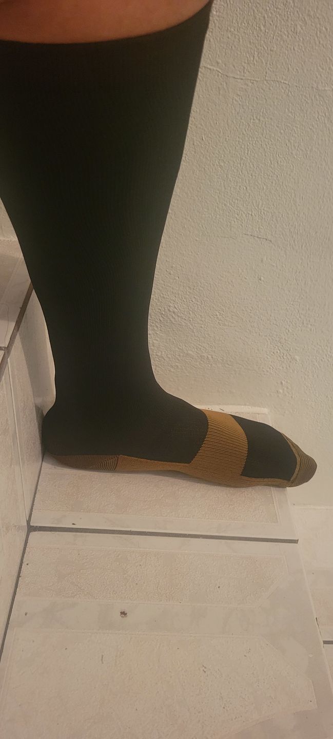 Customer photo review of Copper Compression Socks (3-Pack)
