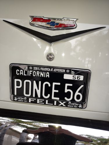 Customer photo review of 1956 CALIFORNIA LICENSE PLATE - BLACK WITH WHITE TEXT 6"x12" (156.5mm x 305mm)