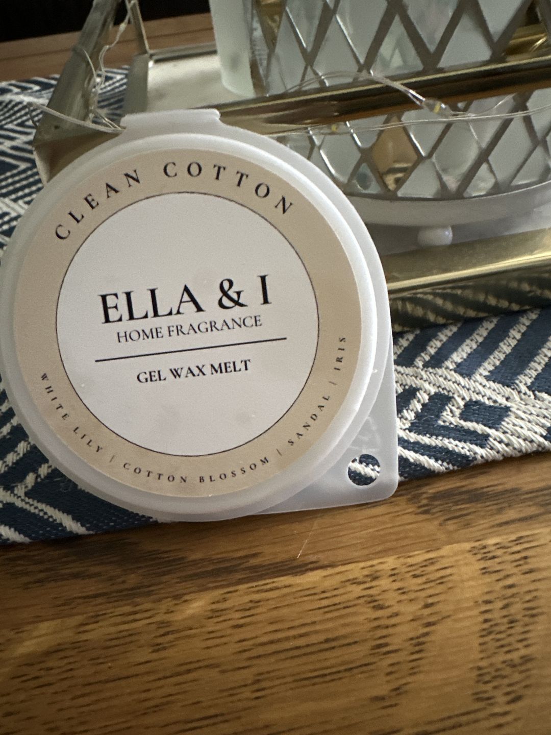 Customer photo review of Clean Cotton Gel Melt