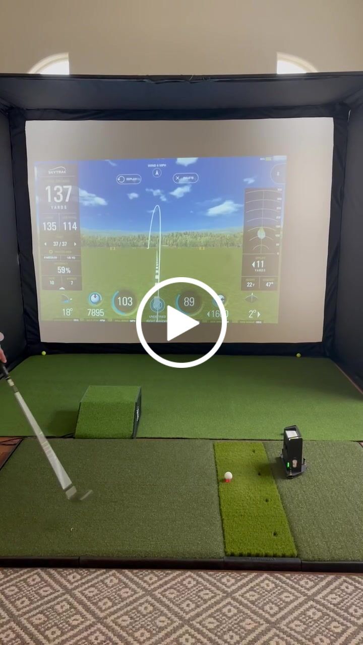 Customer video review of SkyTrak PerfectBay™ Golf Simulator Package