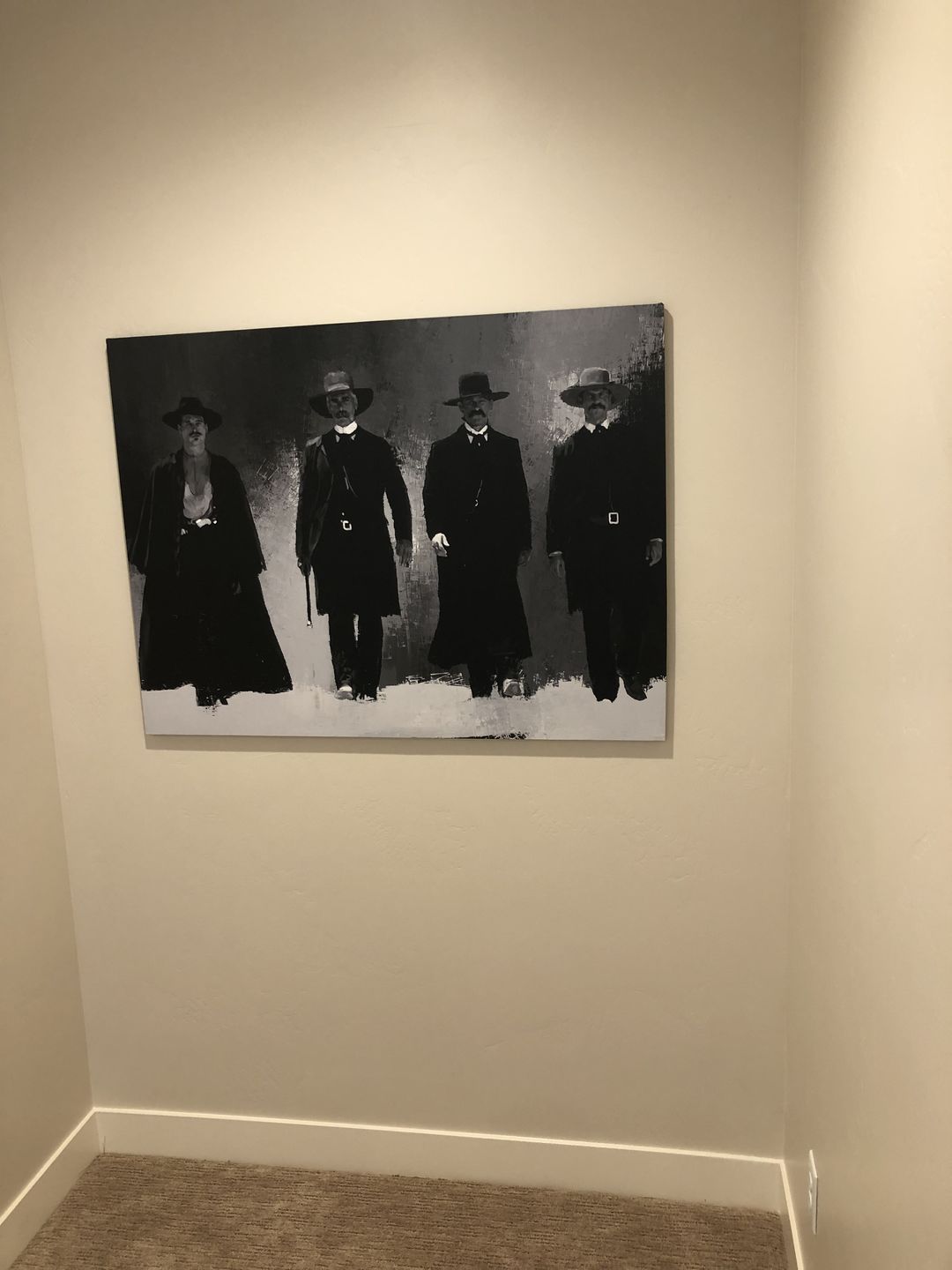 Customer photo review of Tombstone Wall Art