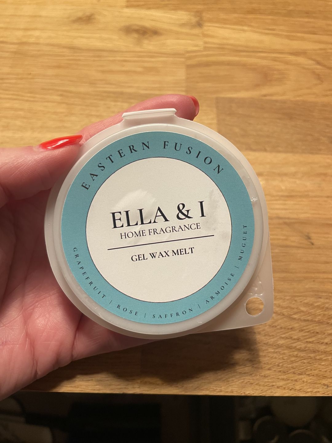 Customer photo review of Frosted Eucalpytus Gel Melt