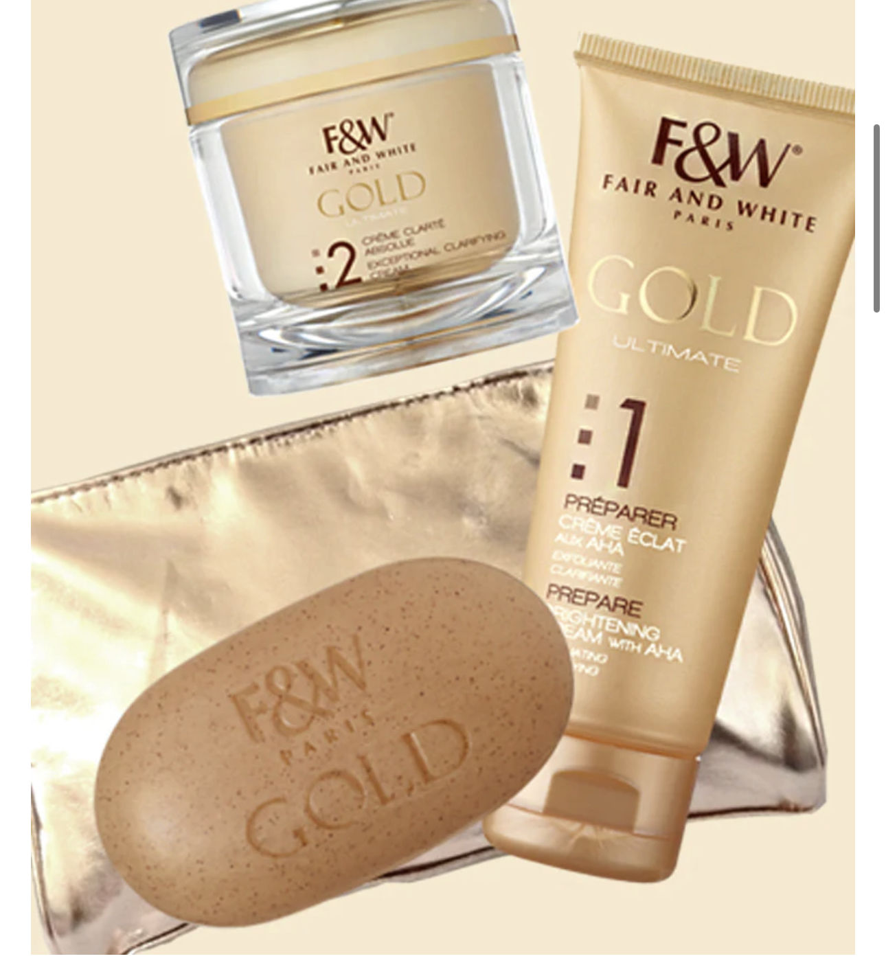 Customer photo review of Fair and White So White Skin Perfector Body Lotion 500ml / 16.90 fl oz