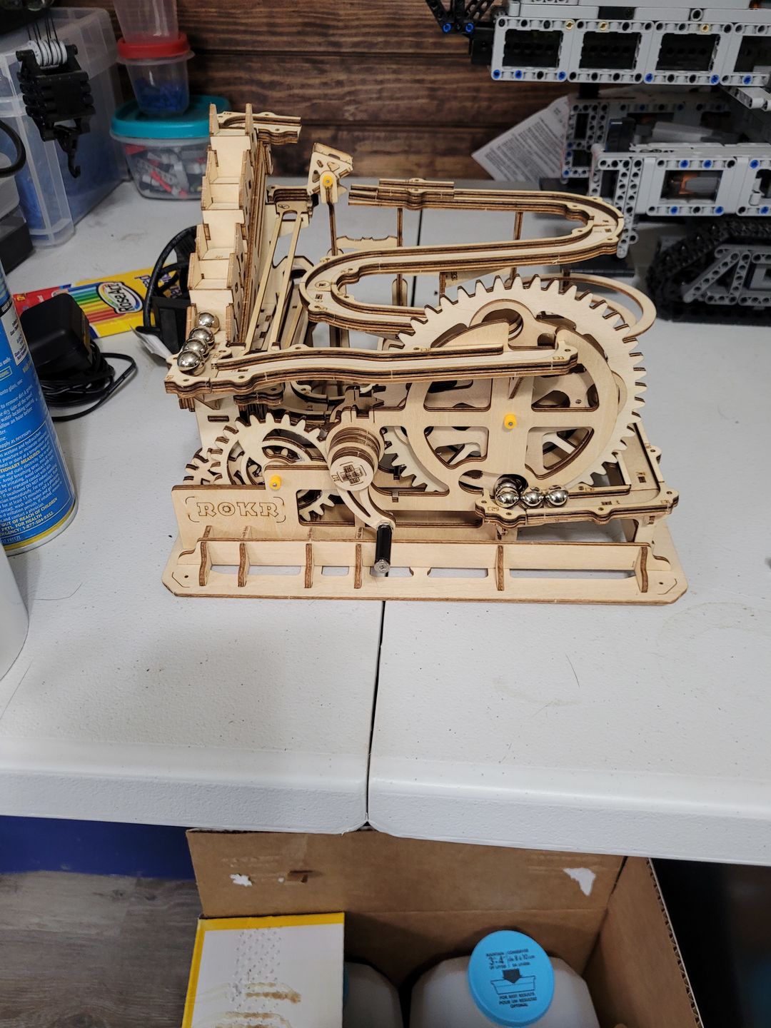 Customer photo review of OUR BESTSELLER: Marble Run - Roller Coaster