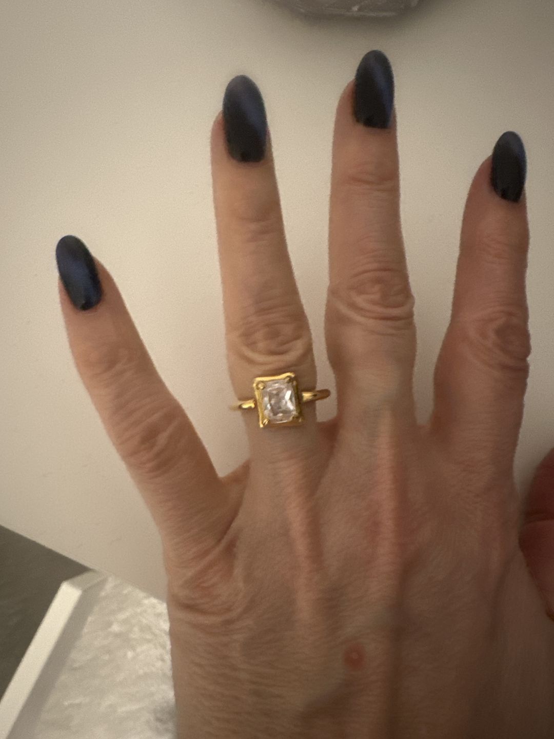 Customer photo review of Sunny Ring | 18K vergoldet