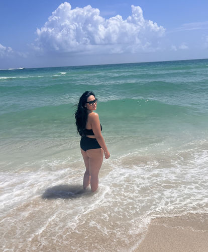 Customer photo review of ‘Less Cheeky’ High Rise Bottoms (Limited Edition)