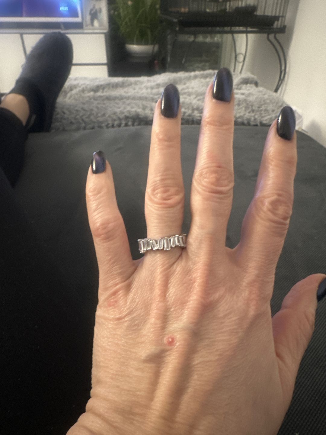Customer photo review of Cristallo Ring | 18K vergoldet