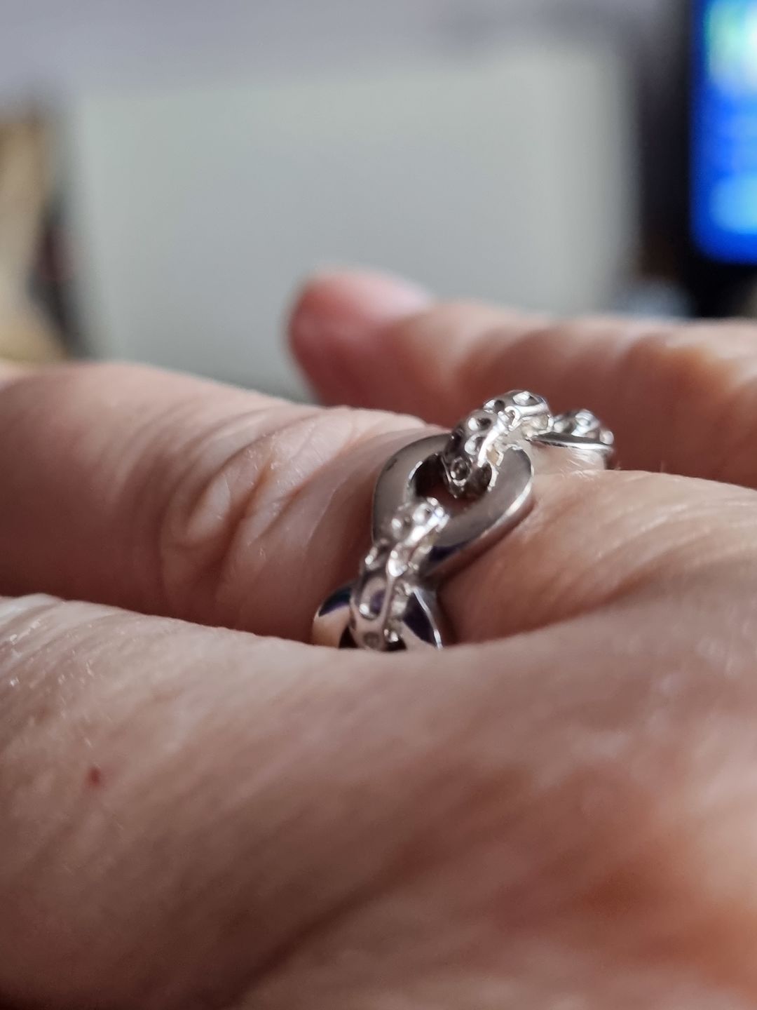 Customer photo review of Love Link Ring