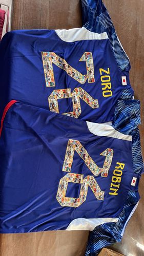 Customer photo review of Maillot Japon 2022/23 DOMICILE - Flocage animé