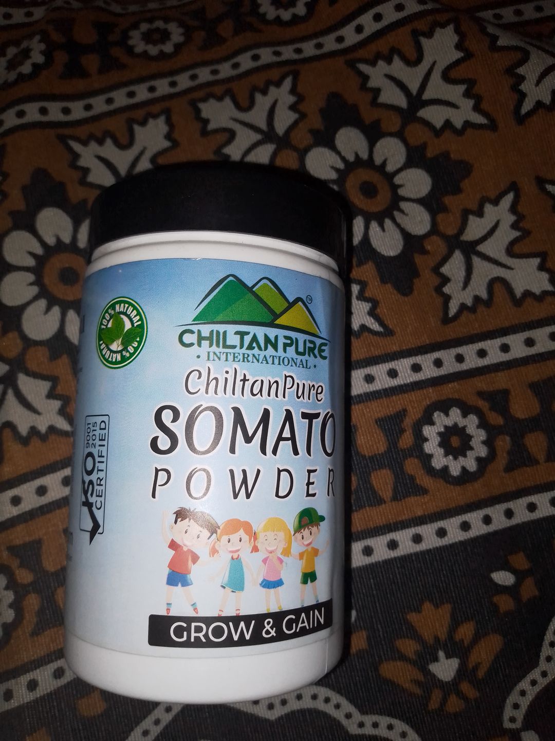 Customer photo review of Somato Child Growth Powder 🌿 Natural Healthy Drink for growing kids with prebiotics For Growth, Immunity, Brain & Eye Health For 👧 4Years to 18Years Old Child 👦