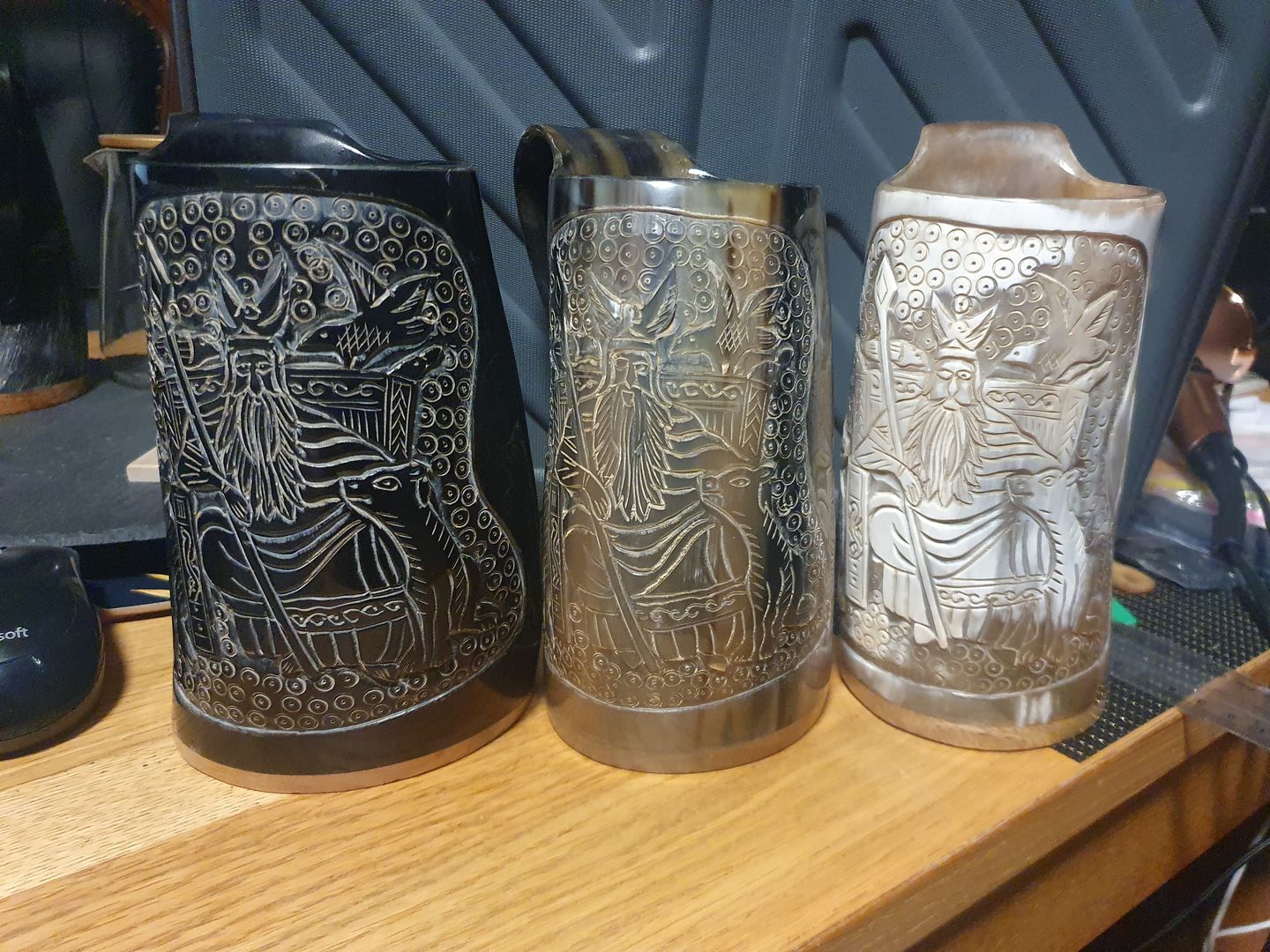 Customer photo review of Premium King Odin Horn Mug (500mL) (Preorder)