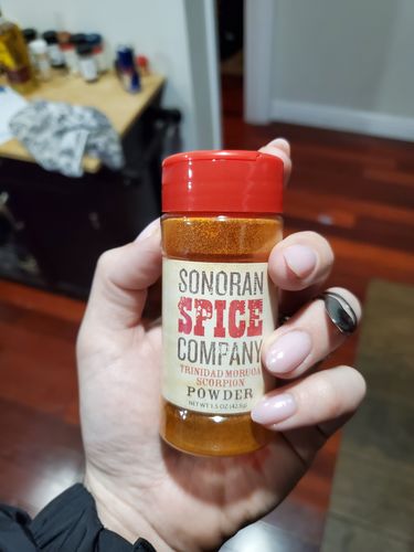 Customer photo review of Trinidad Moruga Scorpion Powder