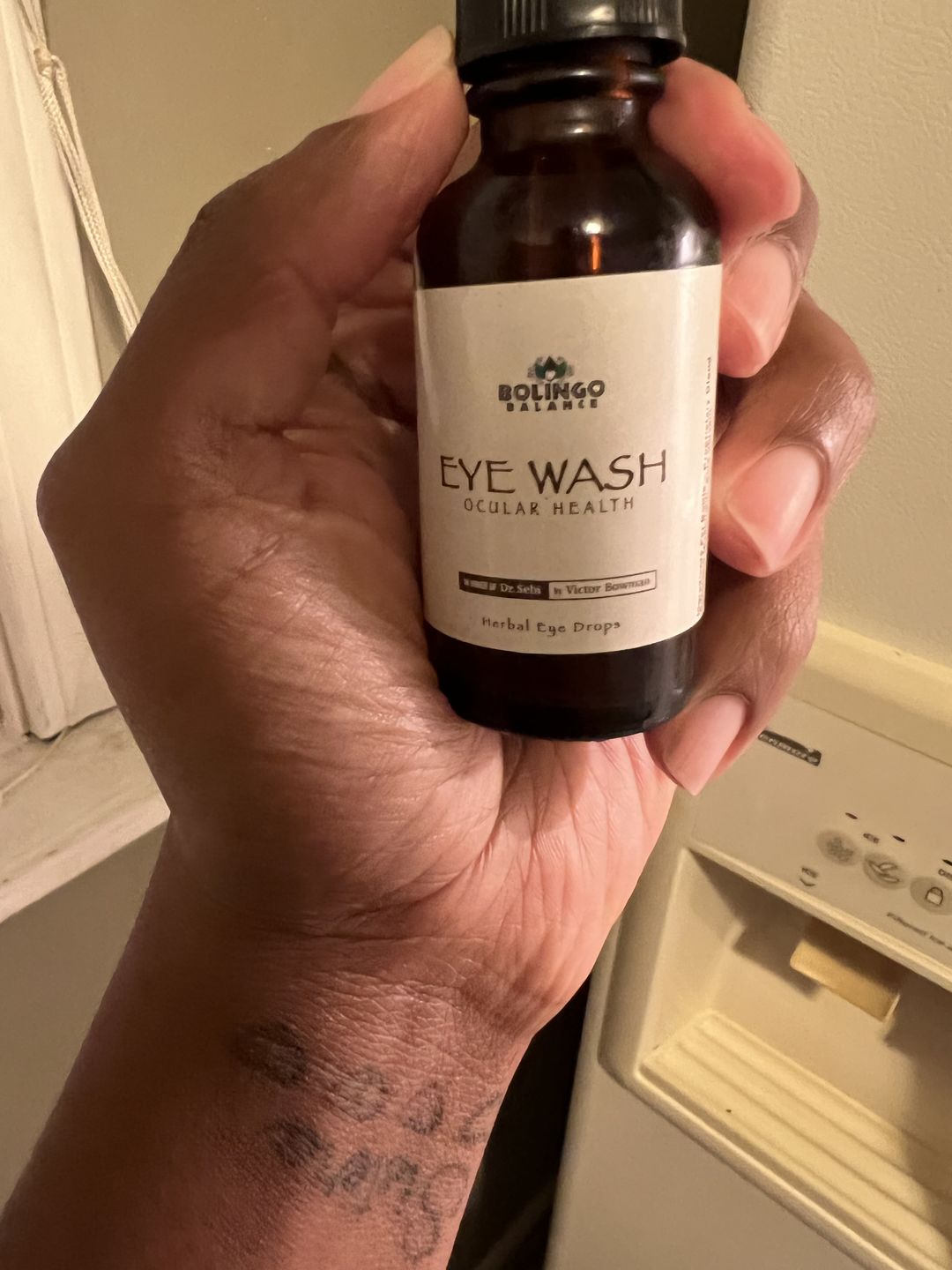Customer photo review of Eye Wash