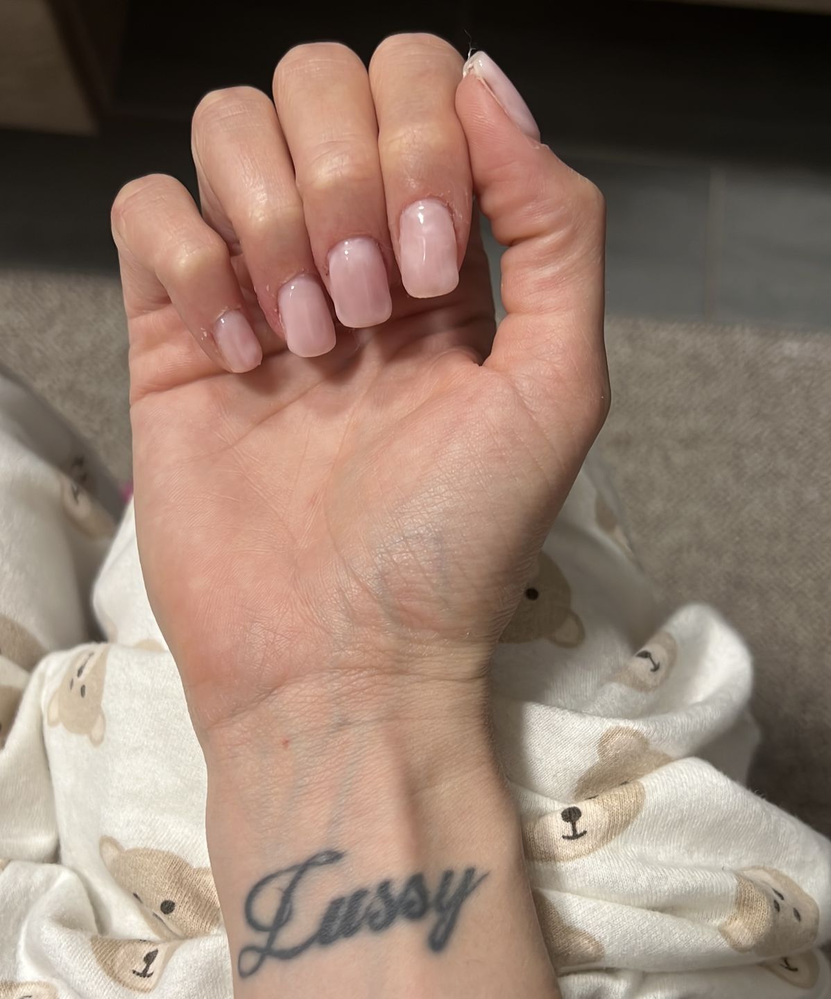 Customer photo review of Base Restructura - 10 ml Trasparente LCI