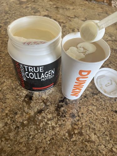 Customer photo review of True Collagen Protein