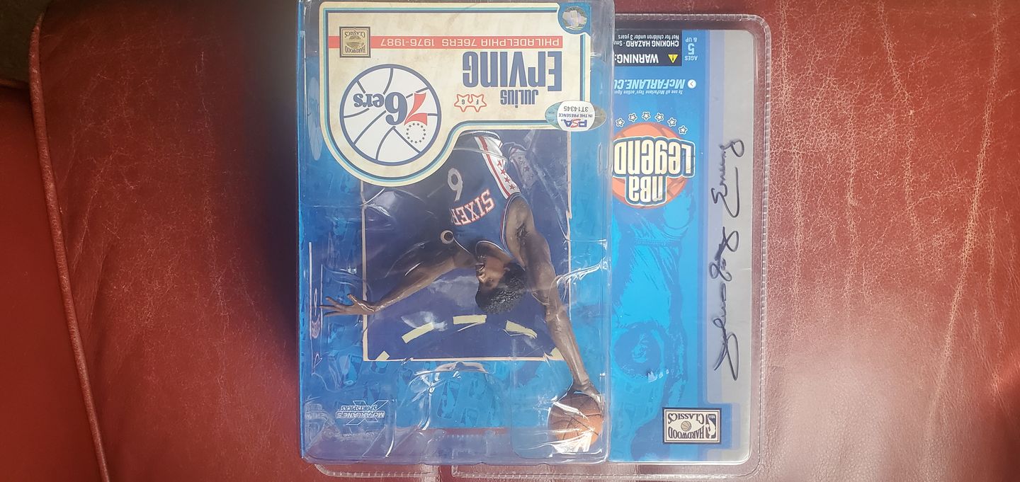 Customer photo review of Julius Erving Autograph Signing