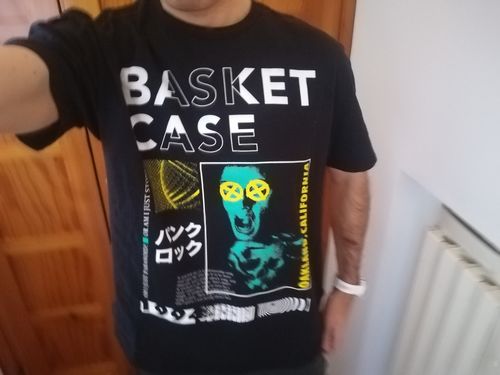 Customer photo review of Basket Case - Men's T-Shirt