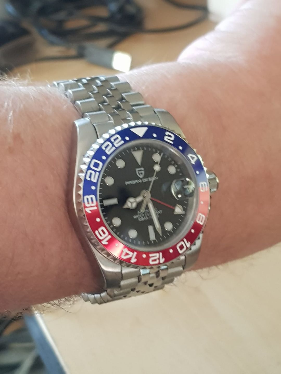 Customer photo review of Pagani Design PD-1662 "GMT-Master II"