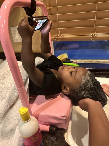 Customer photo review of Shampoo Mat Mini