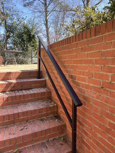 Customer photo review of Stairs Handrail Kit