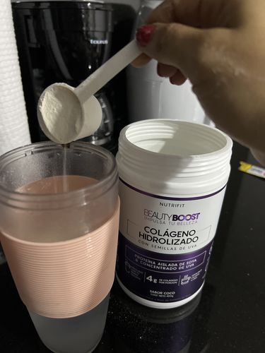 Customer photo review of COLÁGENO HIDROLIZADO CON VITAMINA C, D3, BIOTINA Y SEMILLAS DE UVA