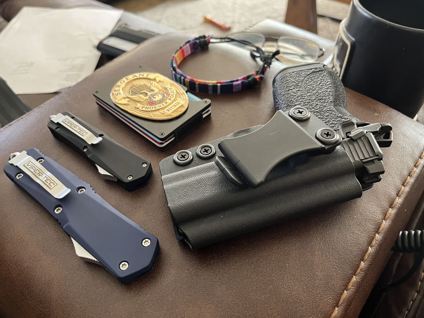 Customer photo review of Blue Ghost D/A OTF (Multiple Blade Styles Available)