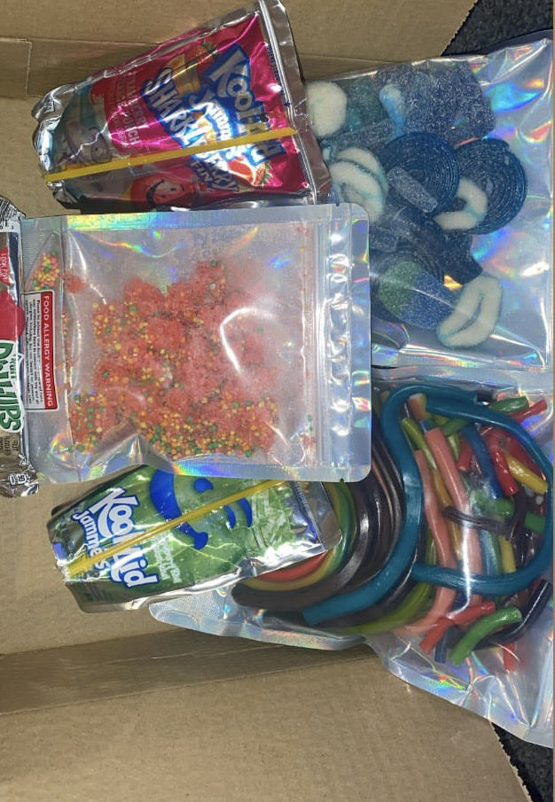 Customer photo review of Blue Raspberry Mix