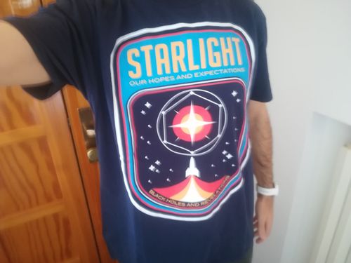 Customer photo review of Starlight - Men's T-shirt