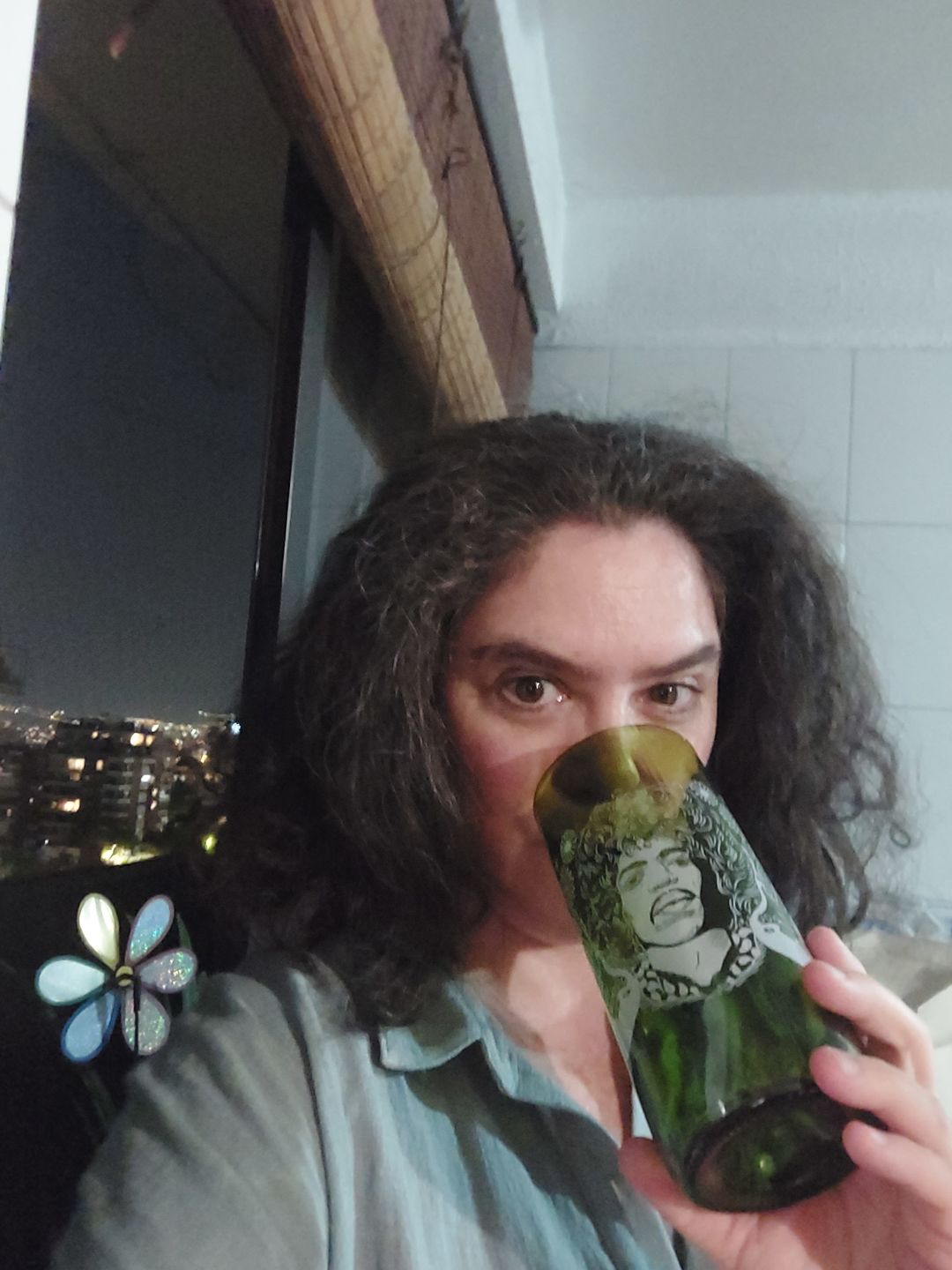 Customer photo review of Vasos Rockstar Juego de 6 Vasos