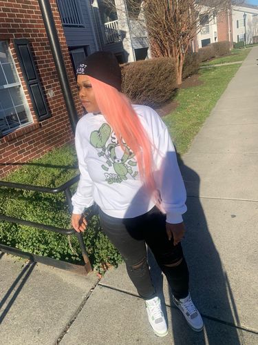 Customer photo review of Seafoam 4s DopeSkill Sweatshirt Love Sick Graphic